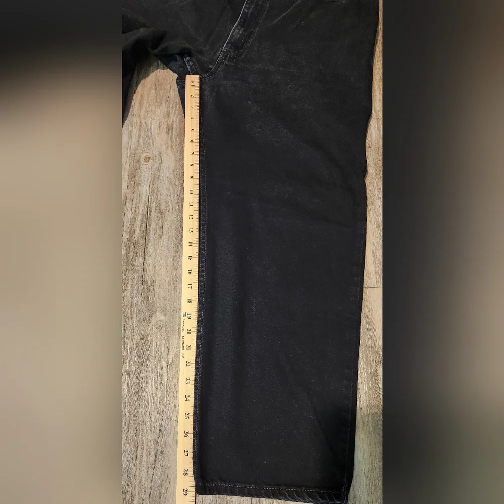 Men's‎ vintage Levi's 550 Relaxed Jeans Black Size 40x29 fit (42x30) Straight